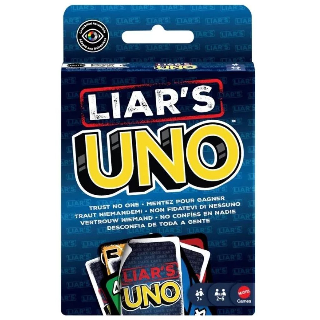 UNO Лъжци картова игра - Mattel изображение 3