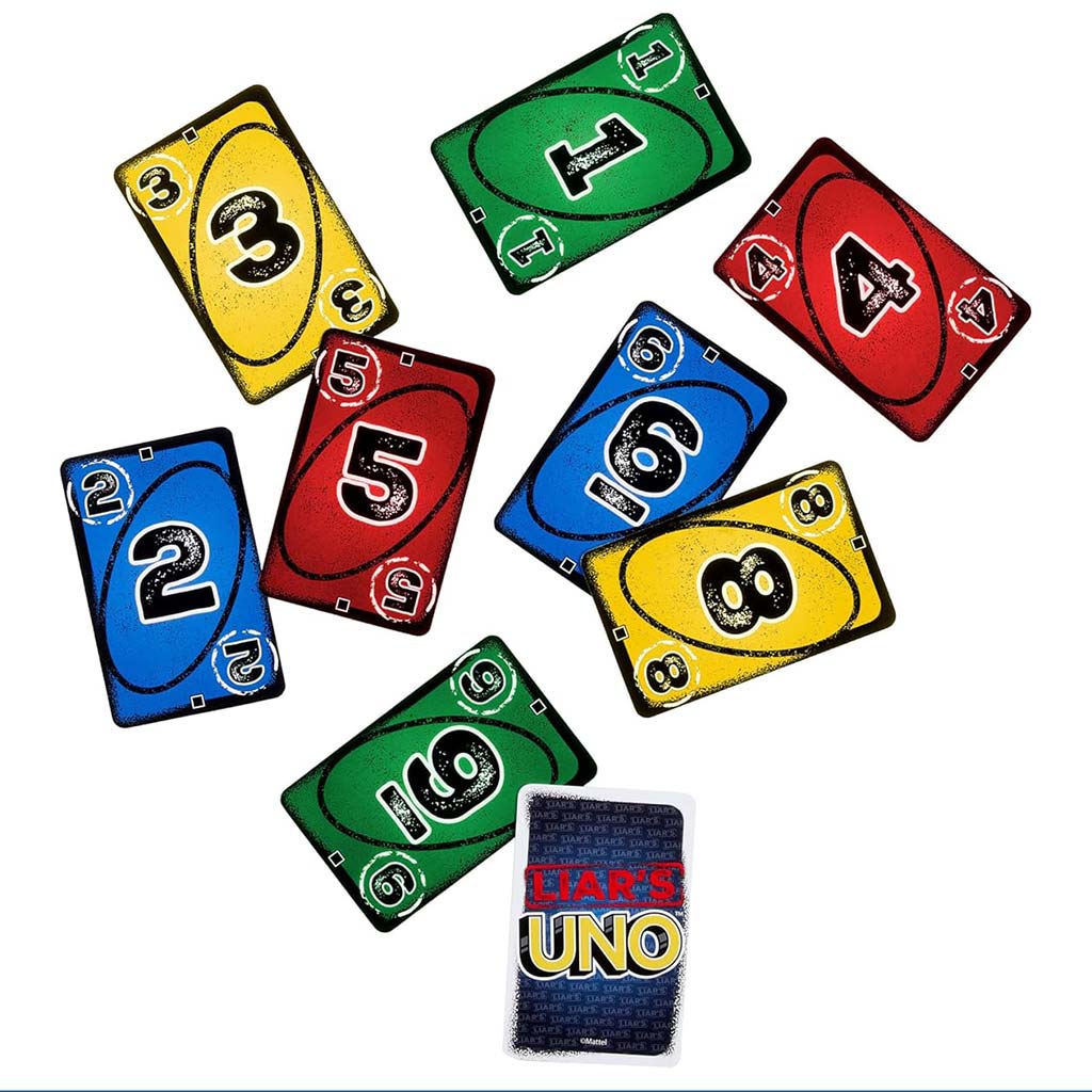 UNO Лъжци картова игра - Mattel изображение 1
