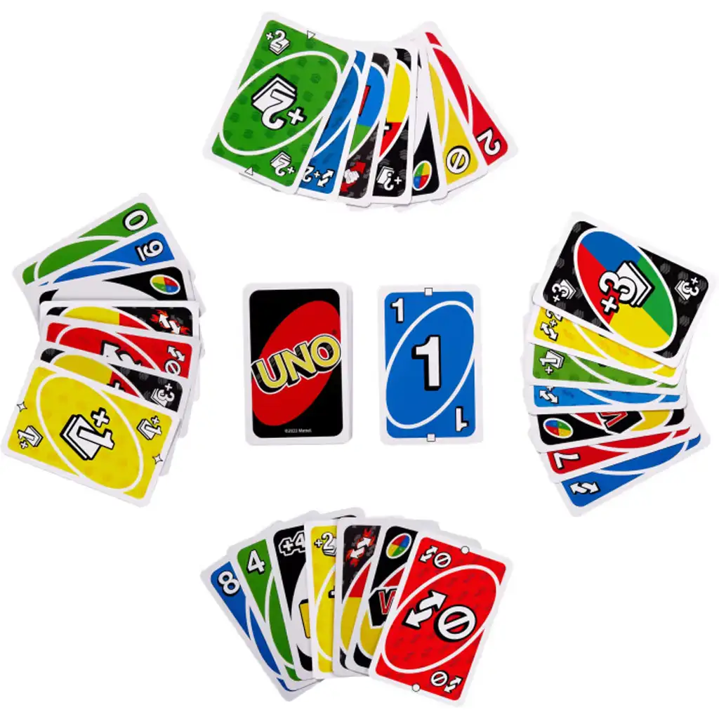 UNO: Пакет за наказателни карти - Mattel изображение 2