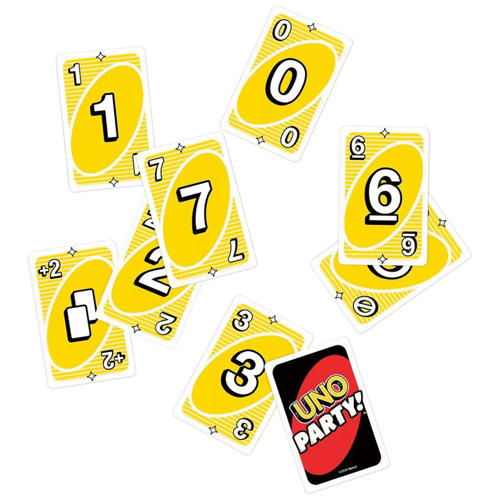 UNO Парти картова игра - Mattel изображение 2