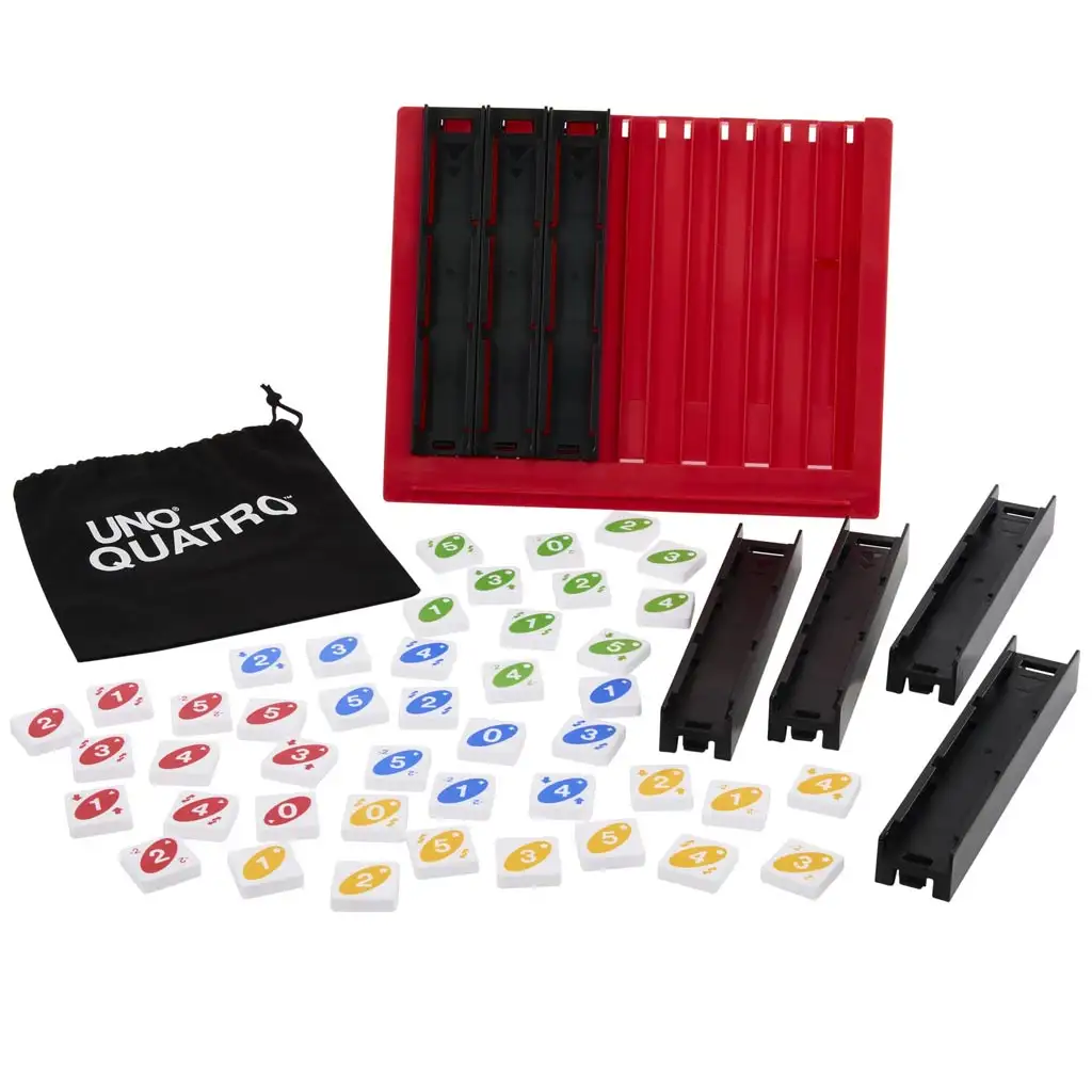 UNO Quatro настолна игра - Mattel изображение 2
