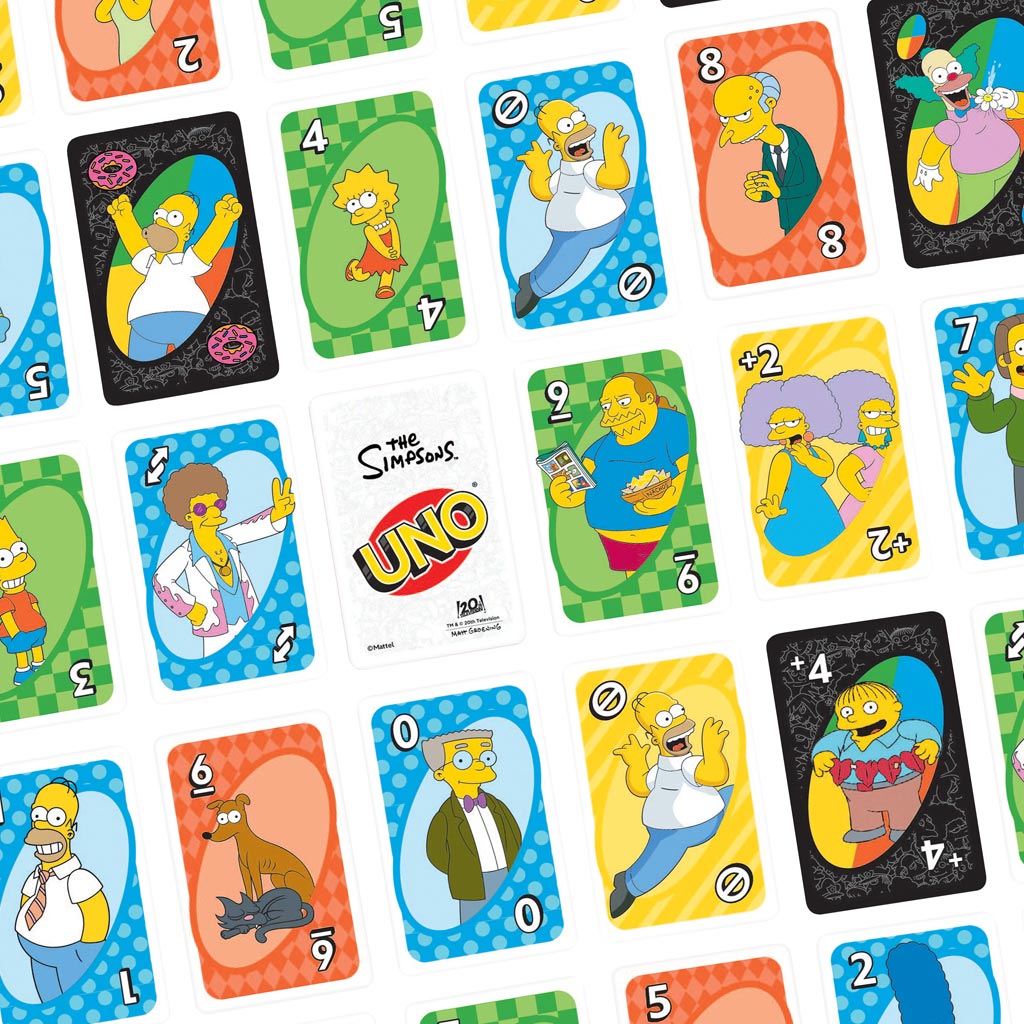 UNO Simpson картова игра - Mattel изображение 4