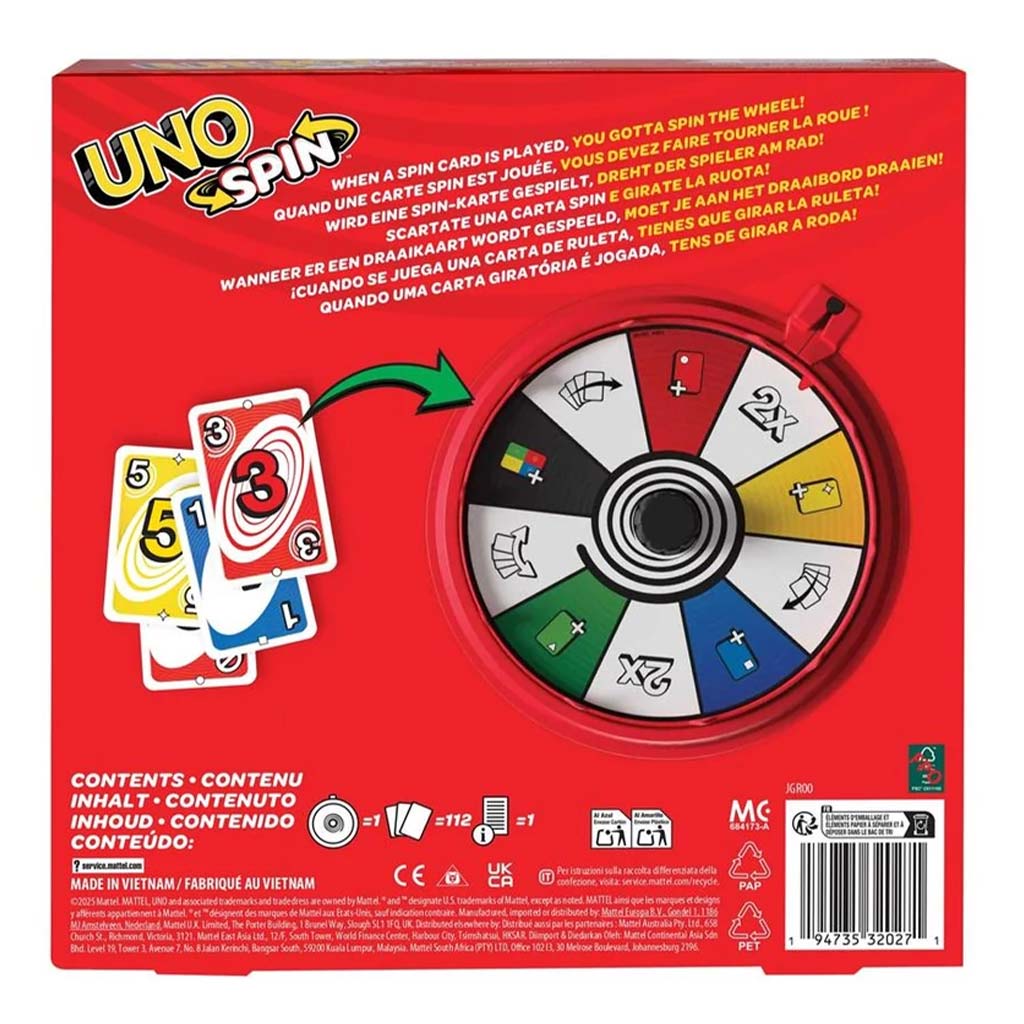 UNO Spin - Mattel изображение 4