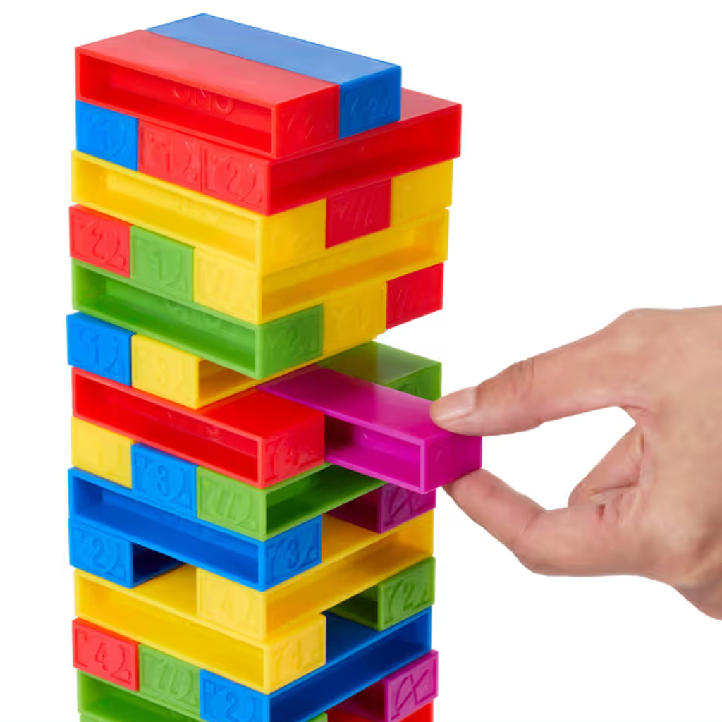 UNO Stacko настолна игра - Mattel изображение 2