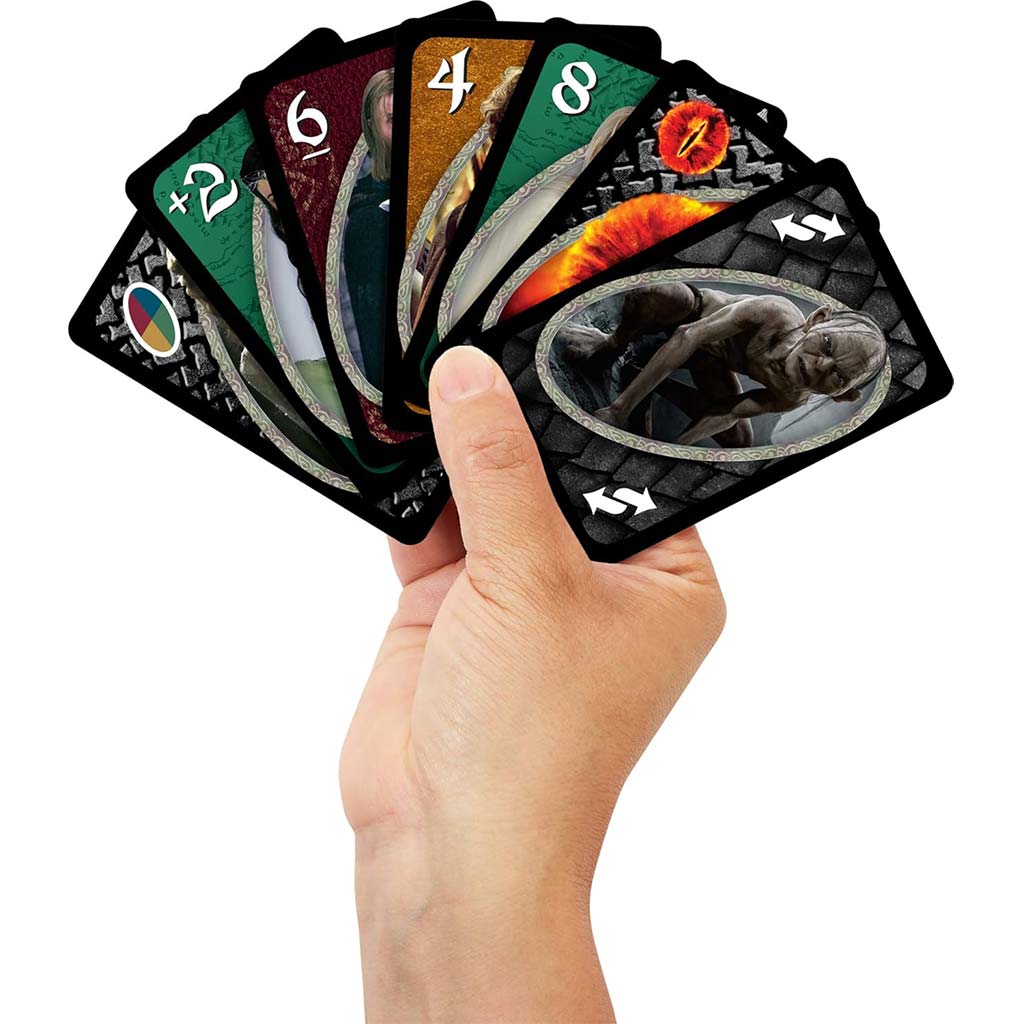 UNO Властелинът на пръстените настолна игра - Mattel изображение 3