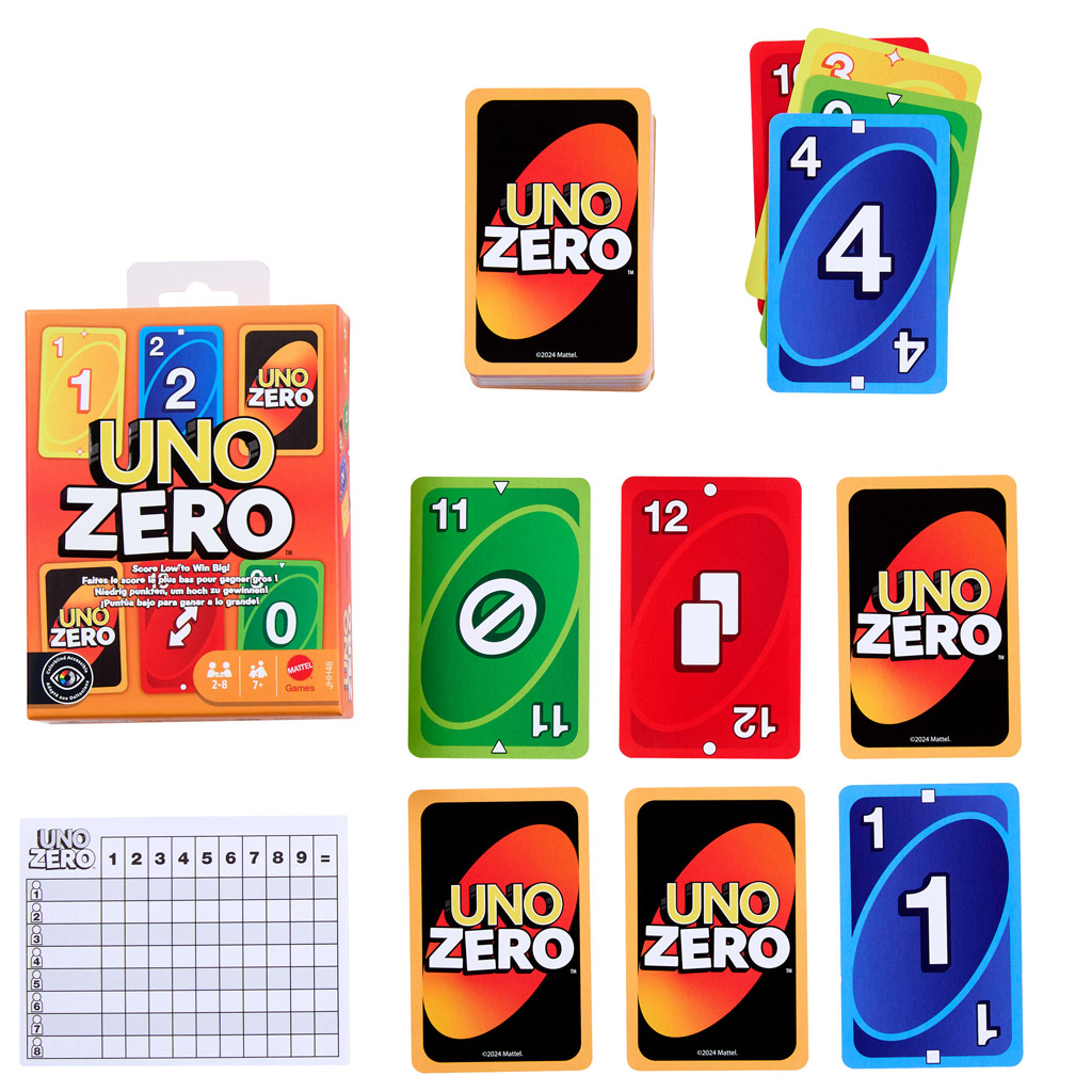 UNO Zero картова игра - Mattel изображение 2