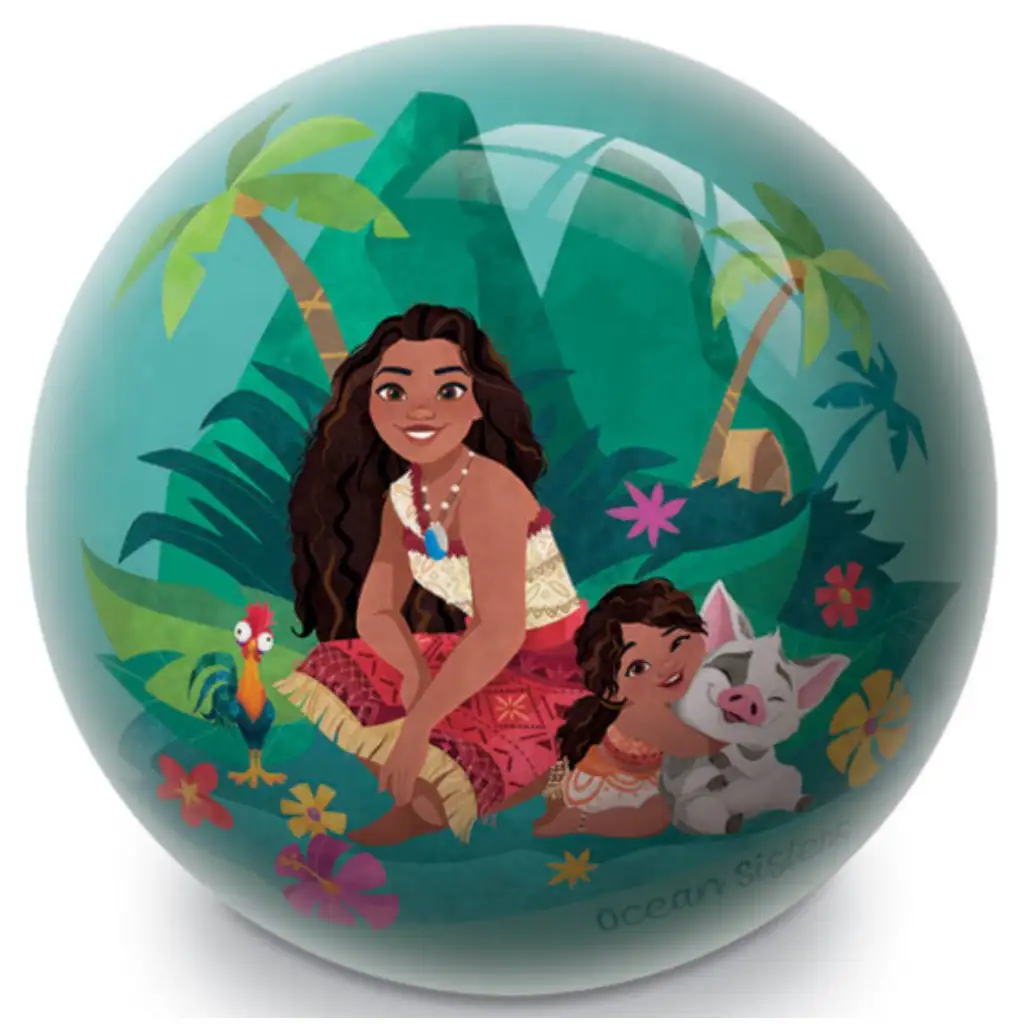 Vaiana 22 см Биологичен Балон гумена топка - Mondo Toys изображение 1