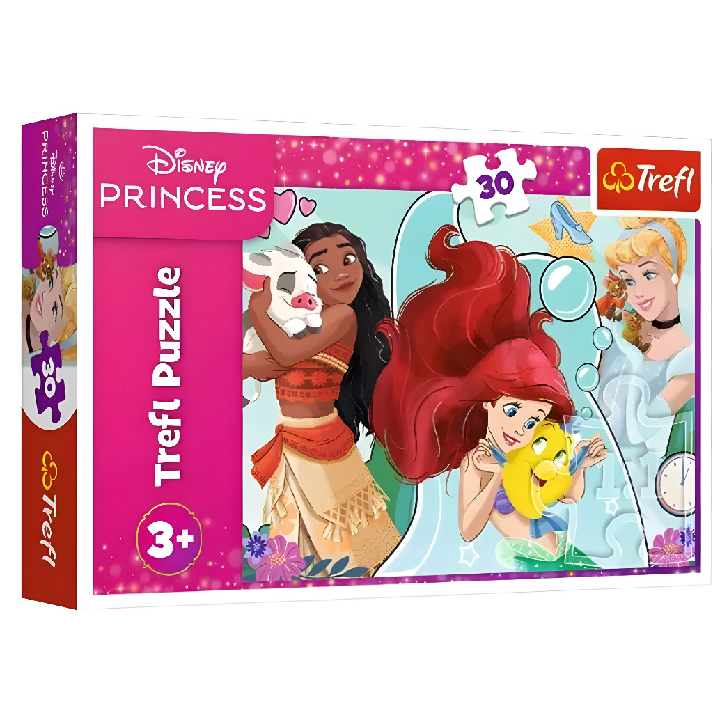 Вълшебният свят на Disney принцеси 30 части пъзел - Trefl изображение 1