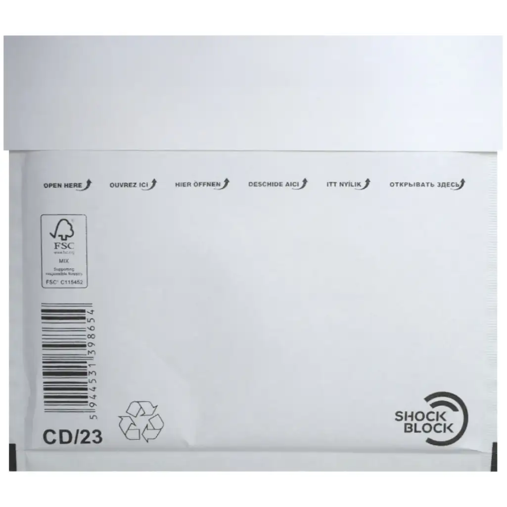 Въздушен плик CD-23 180x165mm 1бр изображение 1