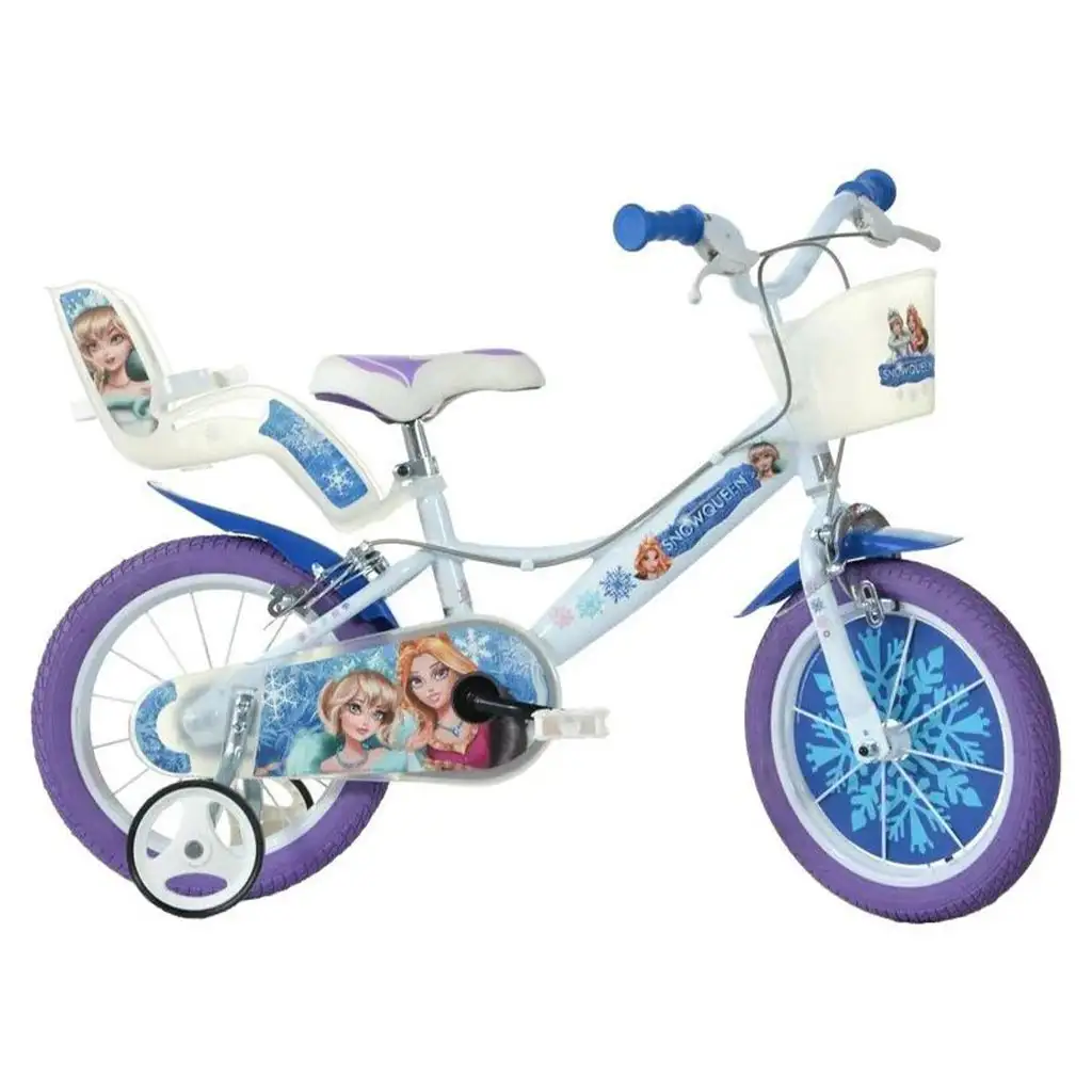 Велосипед с дизайн на Снежната кралица размер 12 - велосипед Dino Bikes изображение 1
