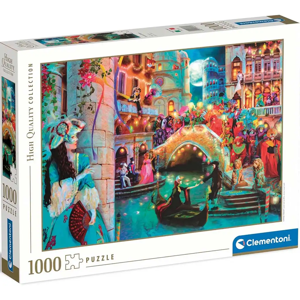 Венецианският карнавала HQC 1000 части пъзел - Clementoni изображение 1