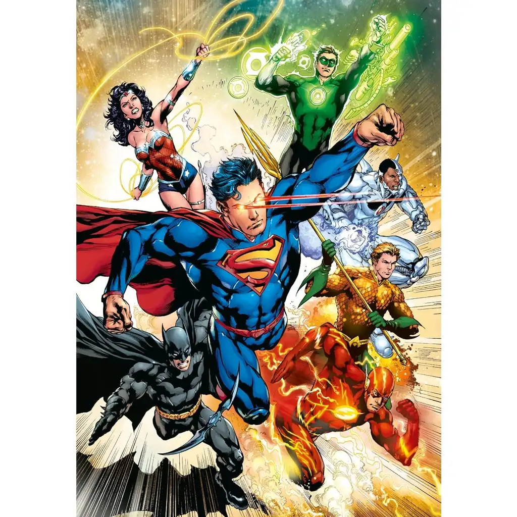 Висококачествена колекция - DC Comic 500 части пъзел - Clementoni изображение 2
