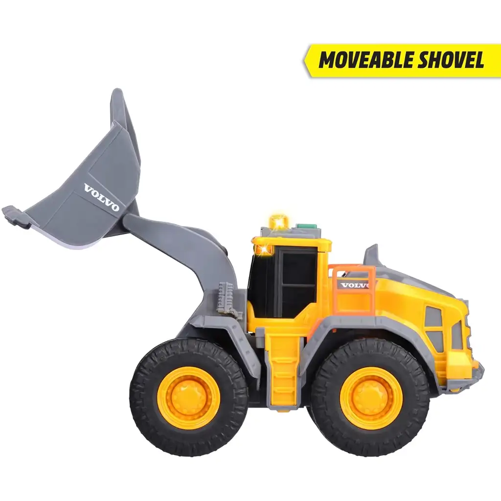 Volvo багер с ефекти на светлина и звук 23 см - Dickie Toys изображение 3