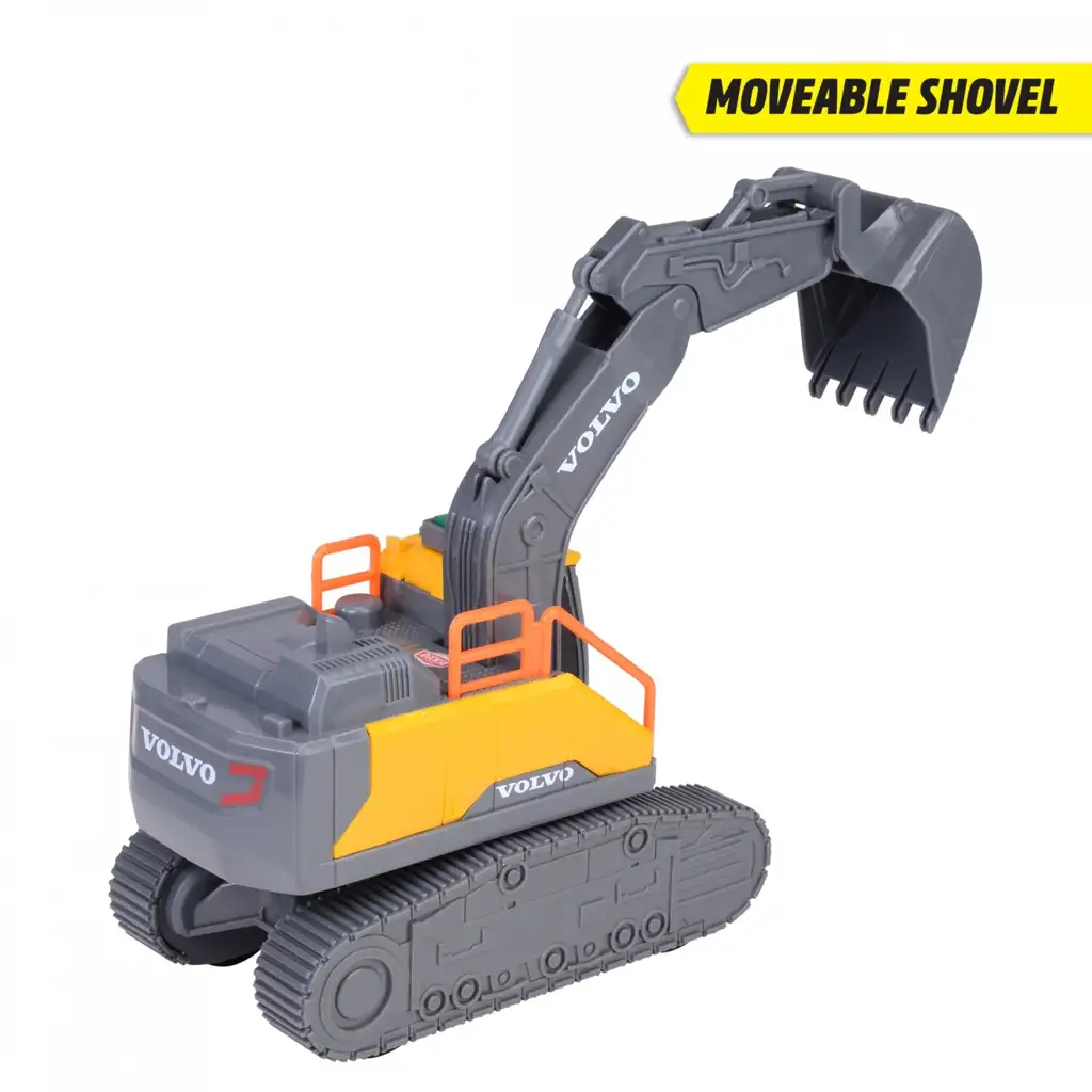 Volvo багер с светлинни и звукови ефекти 23см - Dickie Toys изображение 2