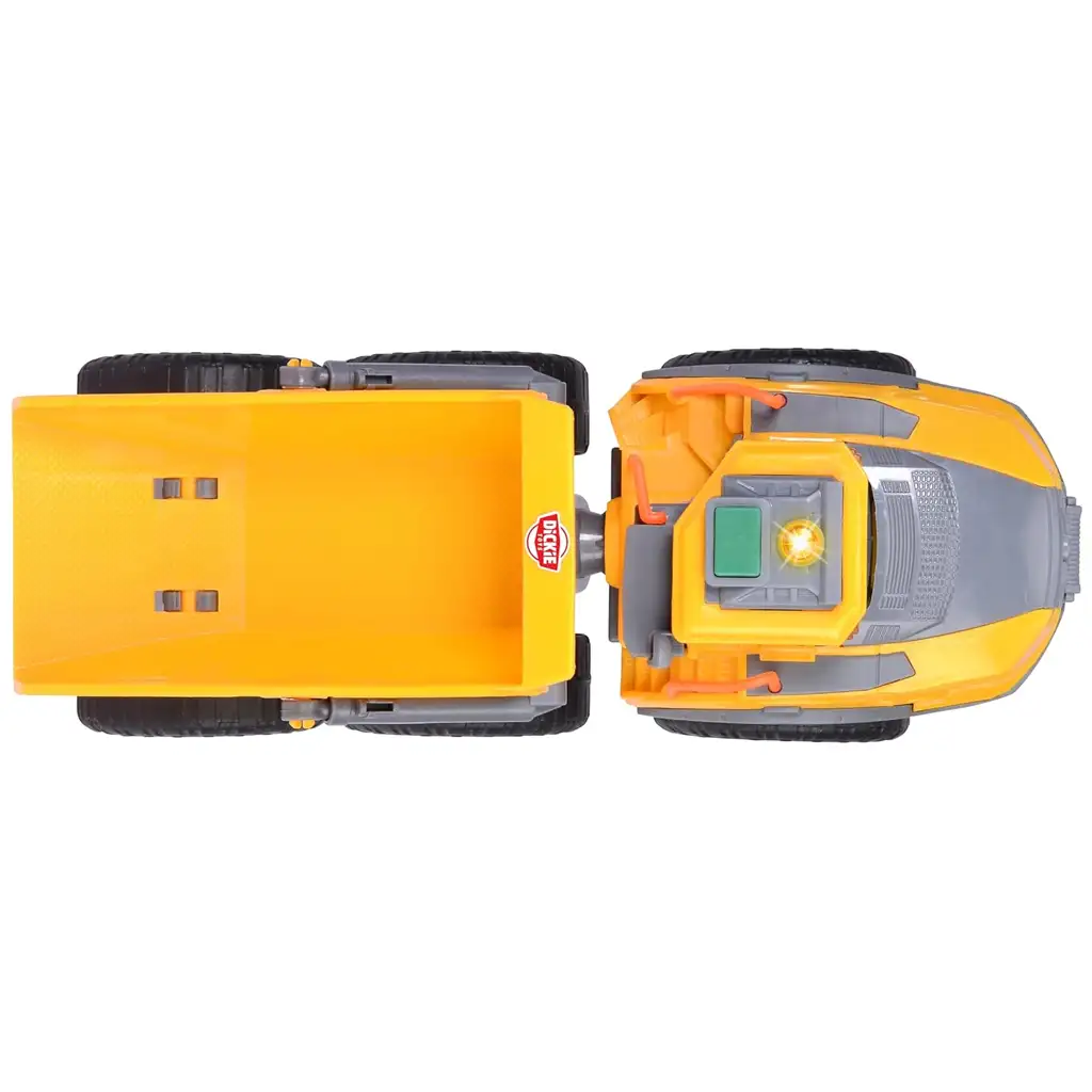 Volvo самосвал с ефекти на светлина и звук 23см - Dickie Toys изображение 4