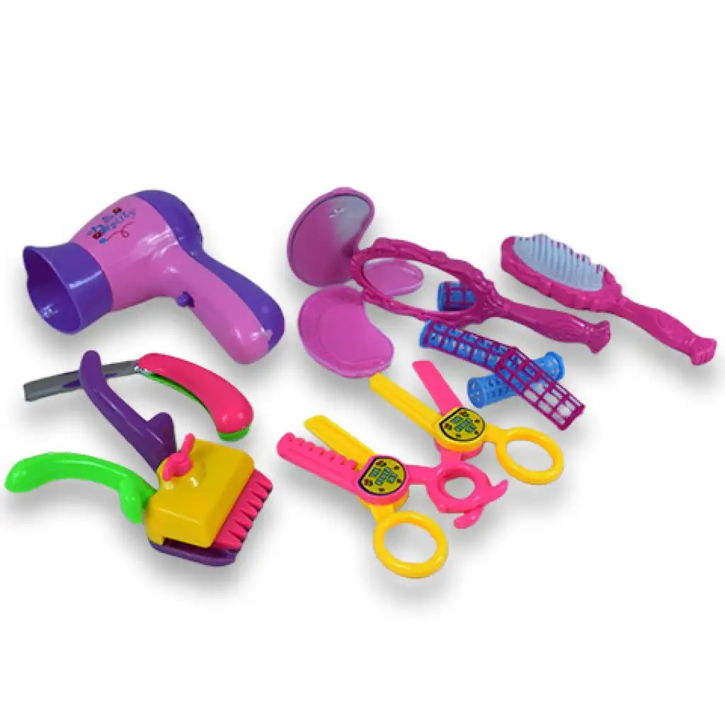 Vouge Girl: 10 части комплект за красота с фризьорски принадлежности изображение 2