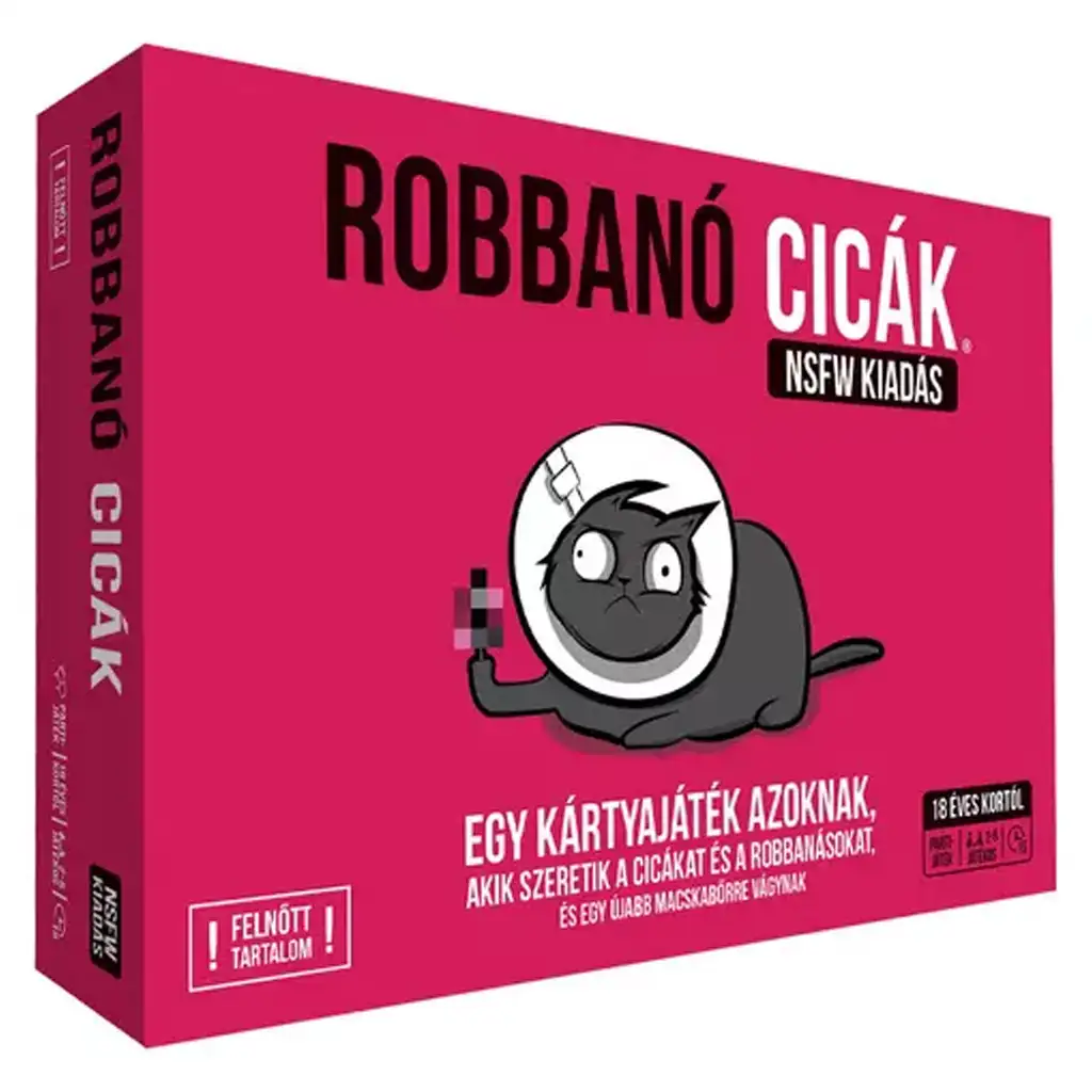 Взривяващи се котета настолна игра - NSFW издание изображение 1