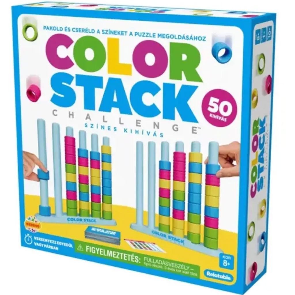 WDYM Color Stack предизвикателство настолна игра изображение 1