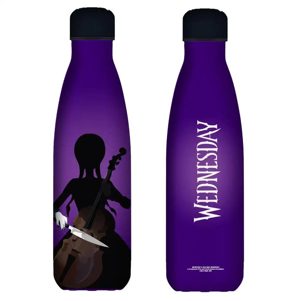 Wednesday неръждаема стоманена бутилка 500ml изображение 2