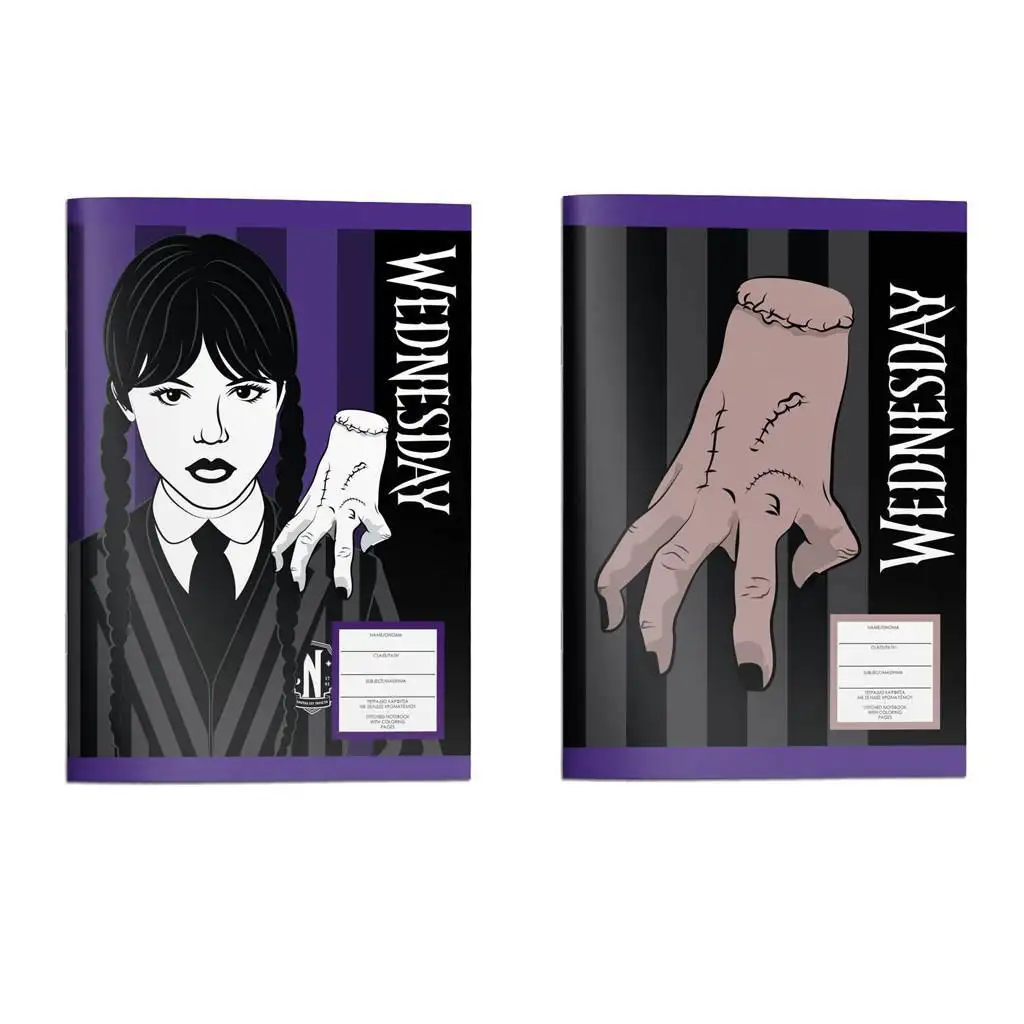 Wednesday тетрадка в два варианта 17x25см 40страници изображение 1