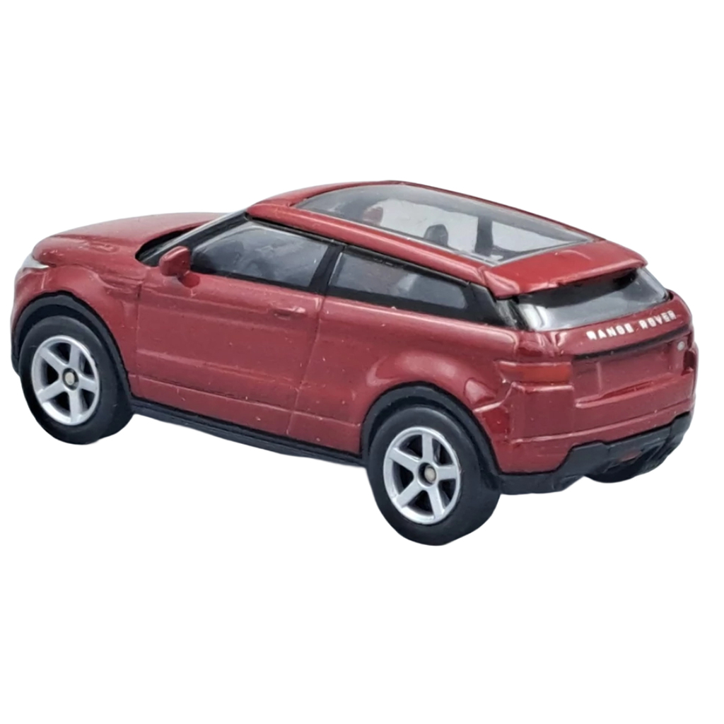 Welly: Land Rover Evoque бордо метален автомобил модел 1/64 изображение 3