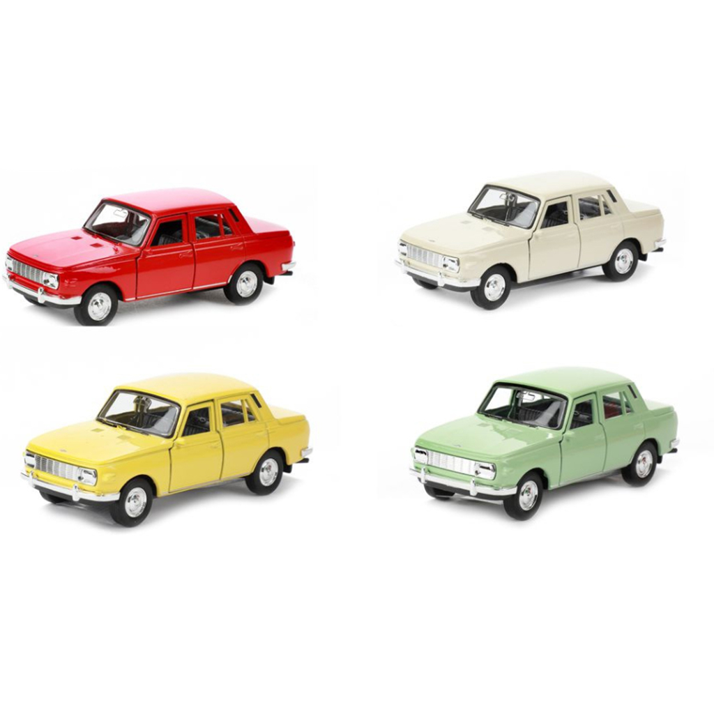 Welly: Wartburg 353 метален модел на малка кола в различни варианти 11см изображение 1