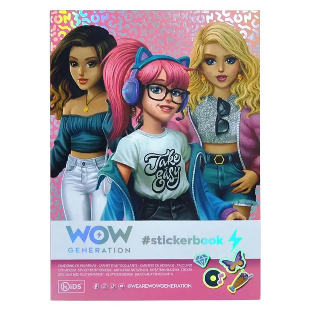 WOW Generation: Стикерна тетрадка изображение 1