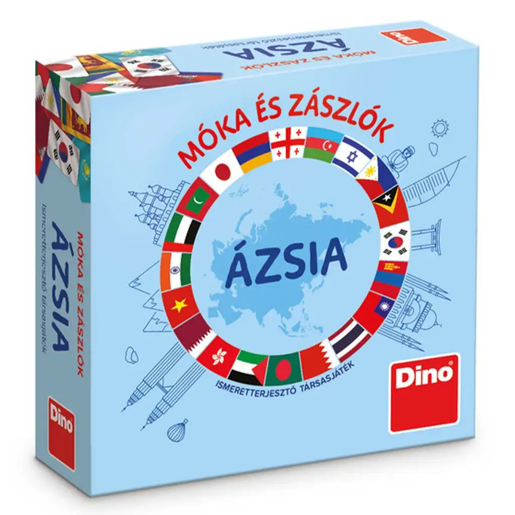 Забава и флагове - Азия настолна игра изображение 1