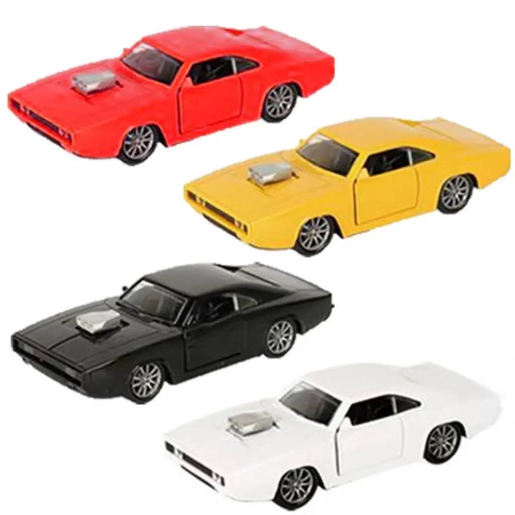 Задвижван Dodge Charger 500 количка с светлина и звук 1/32 в различни варианти изображение 1