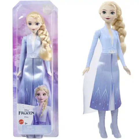 Замразено кралство 2: Очарователната принцеса Елза модна кукла 30 см - Mattel изображение 1