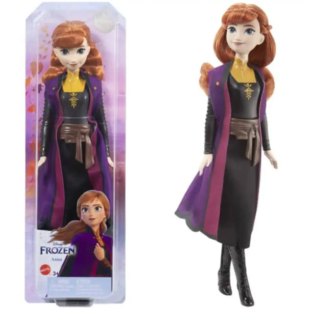 Замръзналото кралство 2: Очарователната принцеса Ана модна кукла 30 см - Mattel изображение 1
