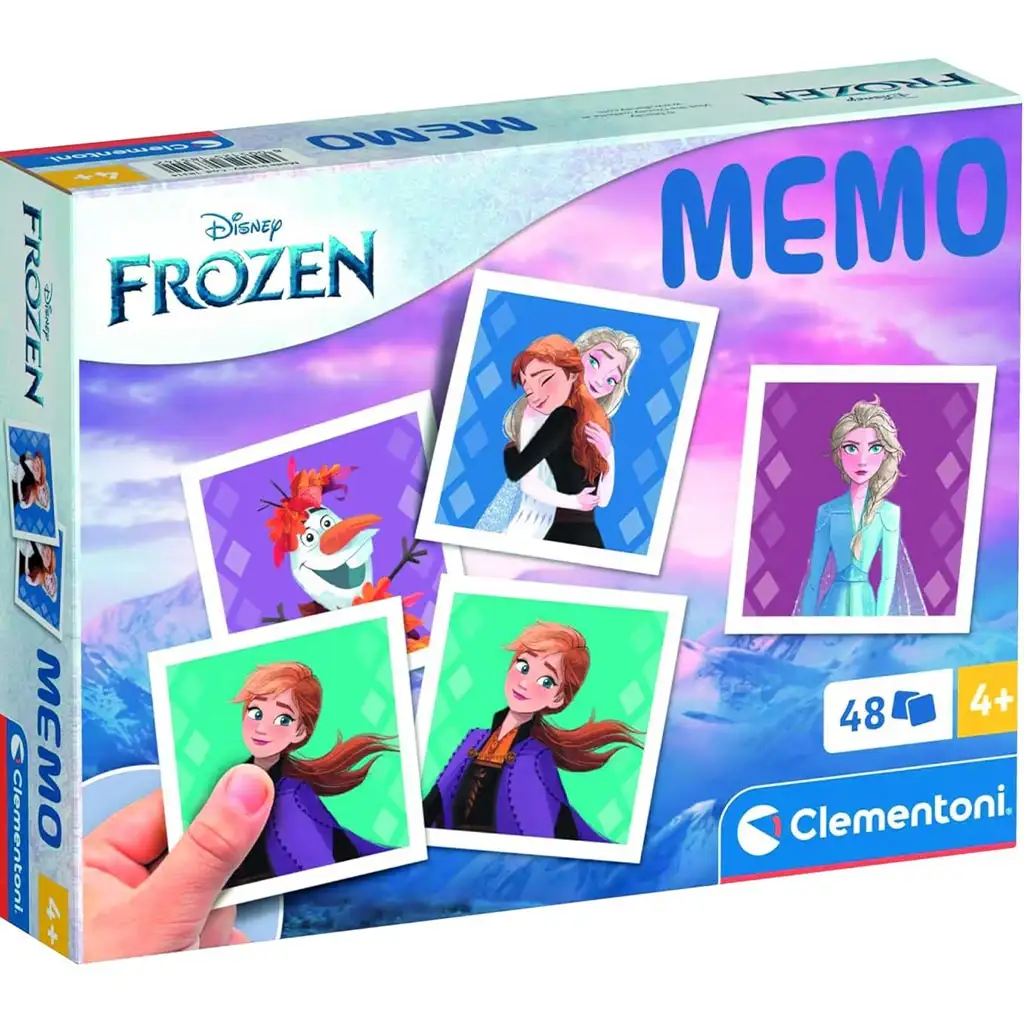 Замръзналото кралство 48бр. мемори игра - Clementoni изображение 1