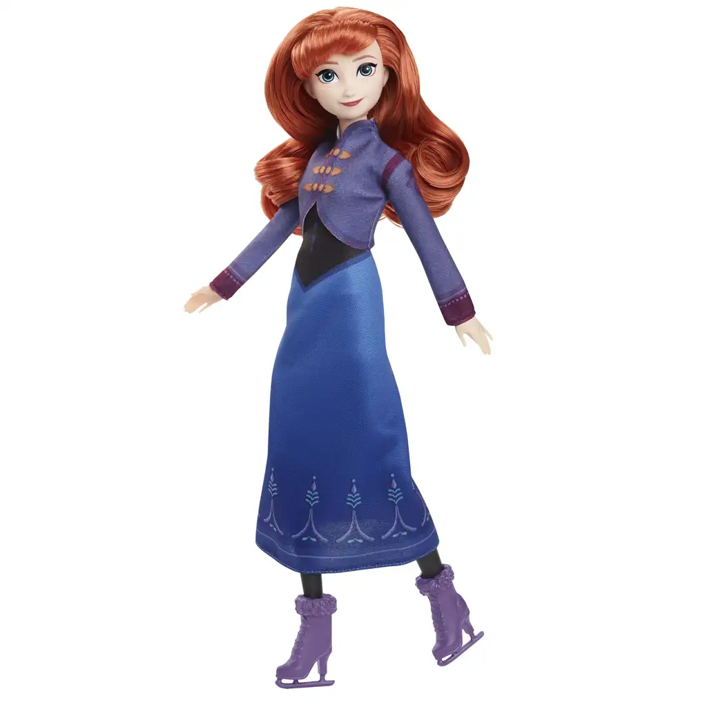Замръзналото кралство: Кънки Анна кукла - Mattel изображение 2