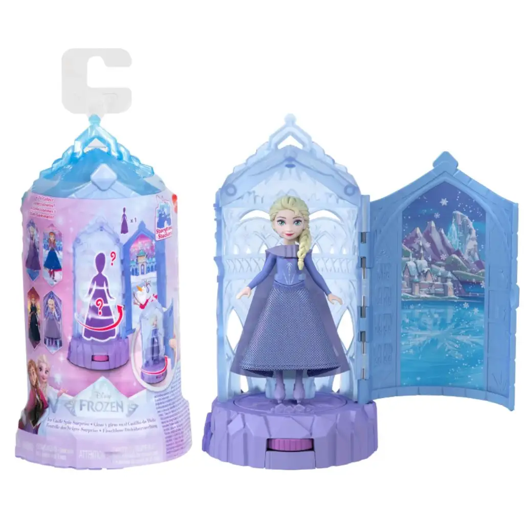 Замръзналото кралство: Мини изненада въртяща се кула стая - Mattel изображение 1