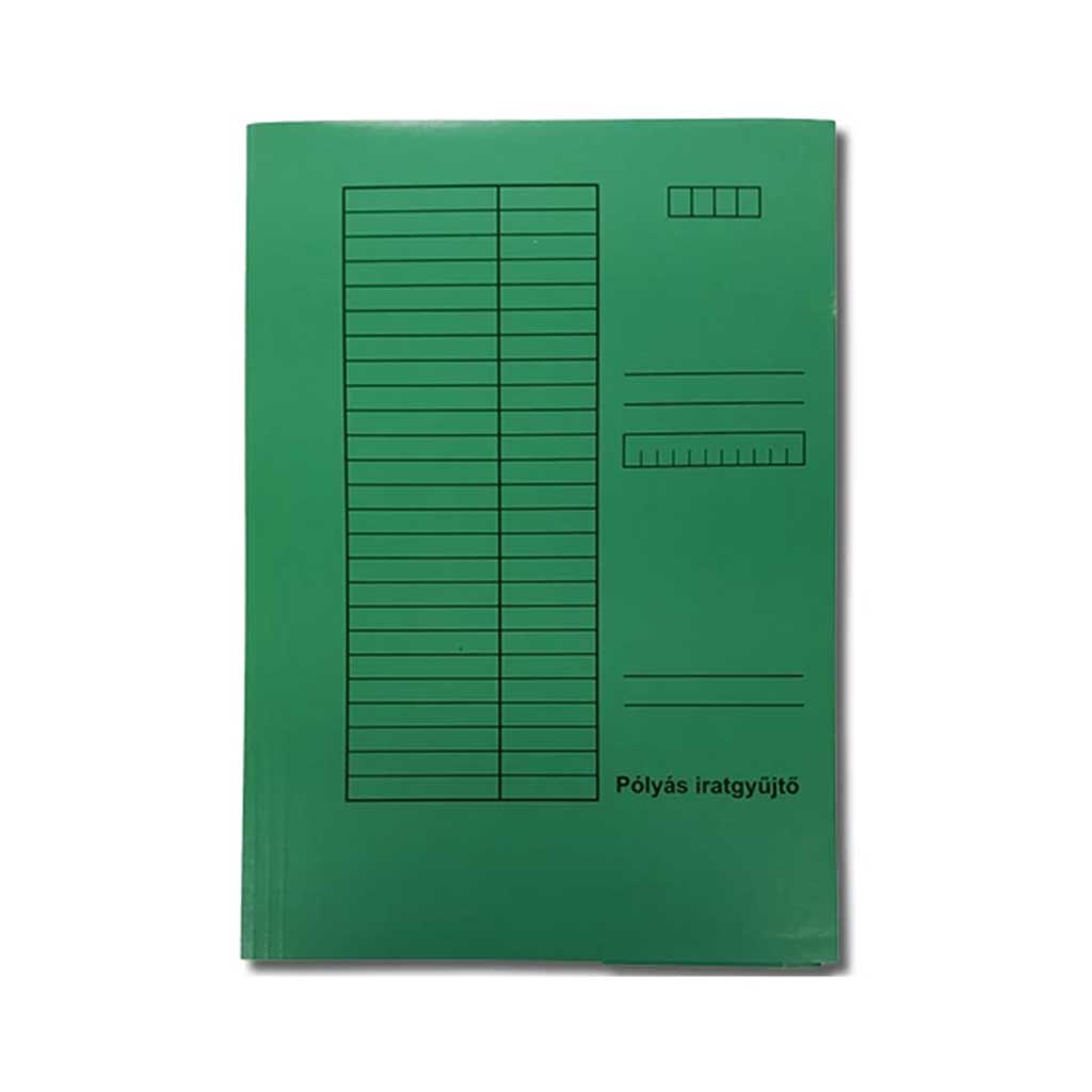 Зелен папка с ластик A/4 230g изображение 1