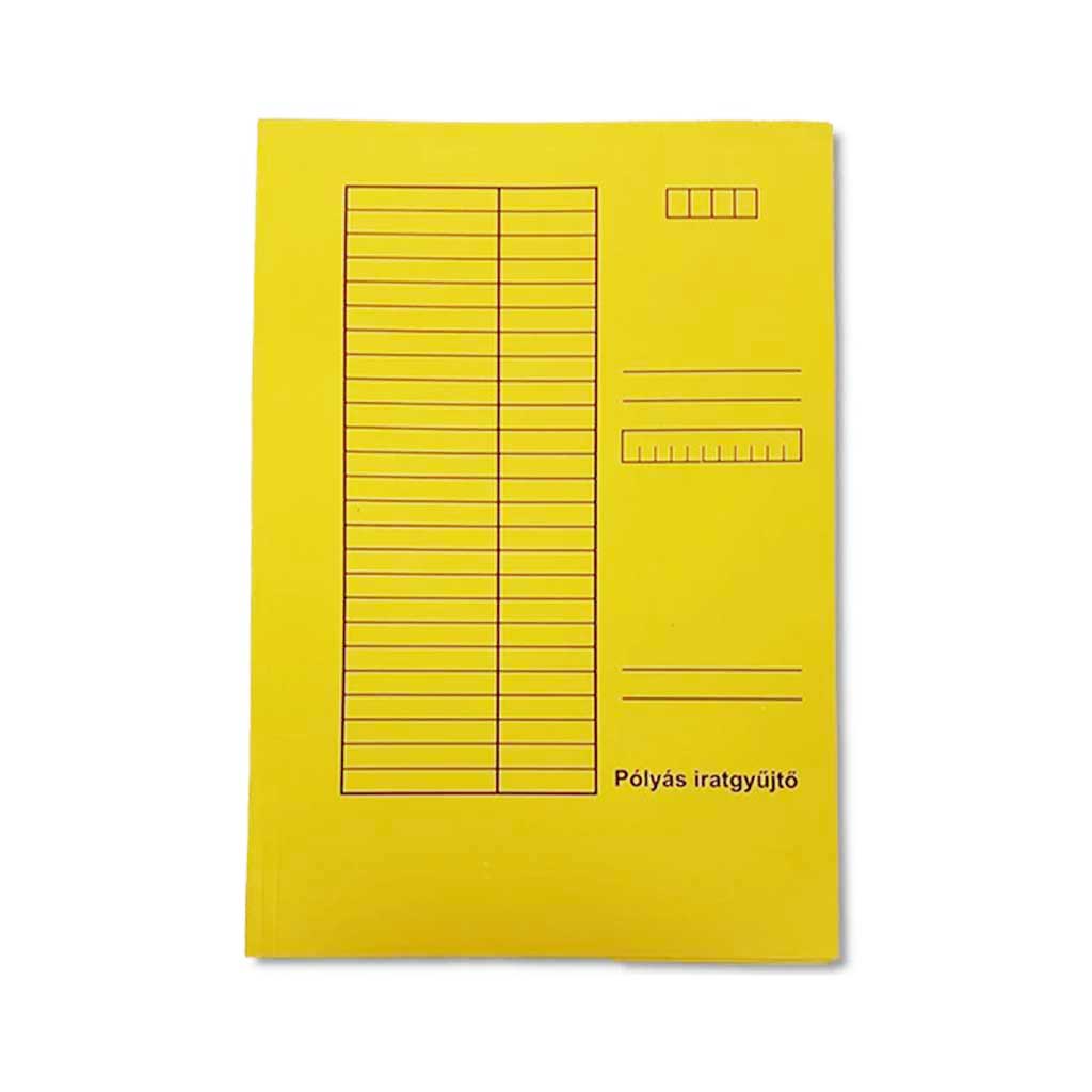 Жълт папка с обвивка A/4 230g изображение 1
