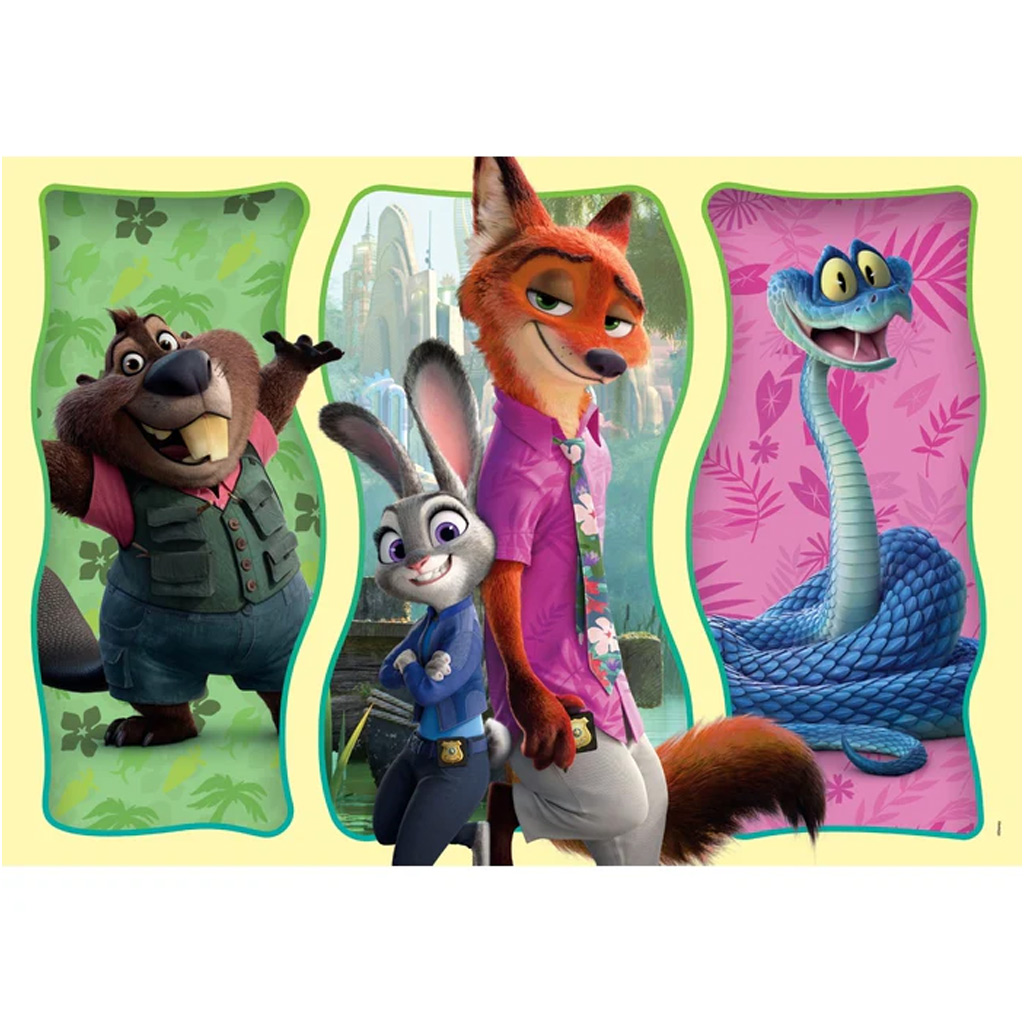 Zootropolis 2 104 части Super Color пъзел - Clementoni изображение 2