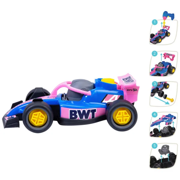ABC сглобяемо BWT Alpine Formula 1 състезателно автомобилче - Dicke Toys изображение 2