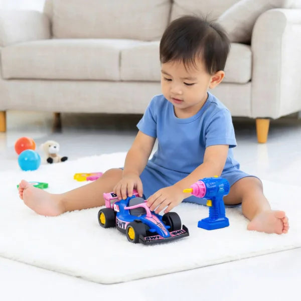 ABC сглобяемо BWT Alpine Formula 1 състезателно автомобилче - Dicke Toys изображение 3