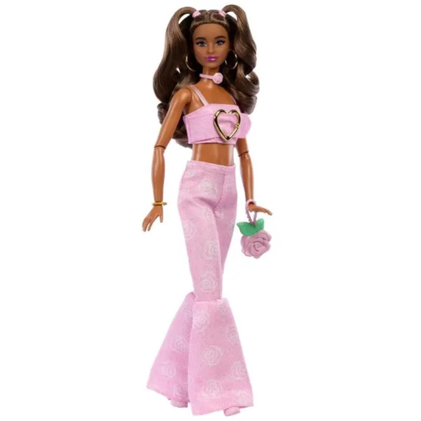 Барби: Модерни приятелки кукла в комплект дрехи с рози - Mattel изображение 2