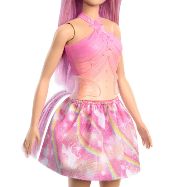 Barbie Dreamtopia: Еднорог бебе в розова рокля - Mattel изображение 4