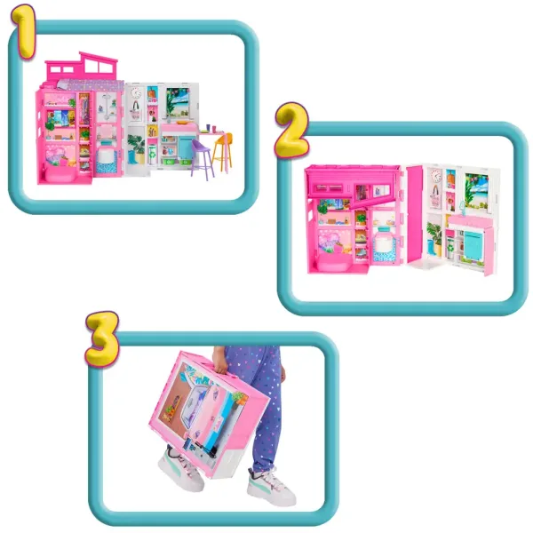Barbie: Къща на мечтите заедно за Земята с аксесоари - Mattel изображение 6