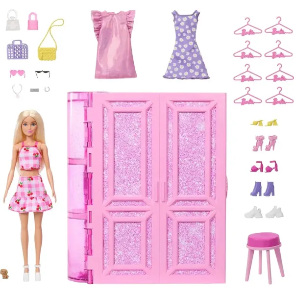 Barbie: Мечтан гардеробен комплект - Mattel изображение 2