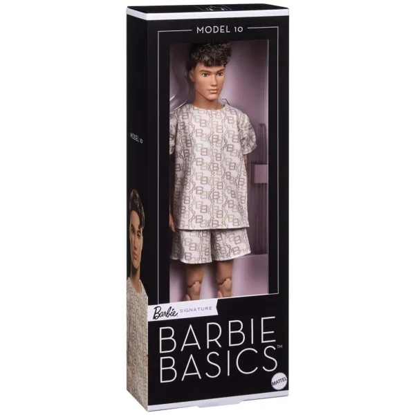 Barbie: Signature Basics Neutral Collection 10 колекционерска кукла Кен - Mattel изображение 2