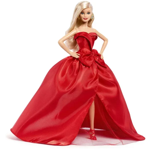 Barbie: Signature Holiday 2026 колекционерска кукла с руса коса 32 см - Mattel изображение 3