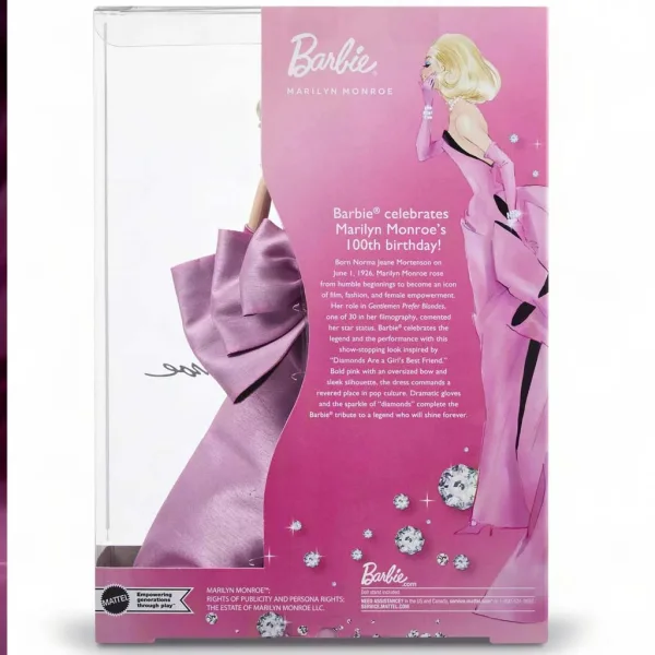 Barbie: Signature Marilyn Monroe колекционерска кукла 33 см - Mattel изображение 7