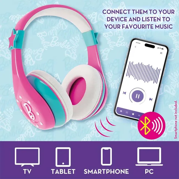 Barbie Sound Your Style комплект с слушалки и микрофон - Lisciani изображение 2