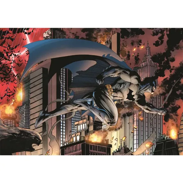 Batman 1000 части Компактна пъзел 70x50см - Clementoni изображение 2