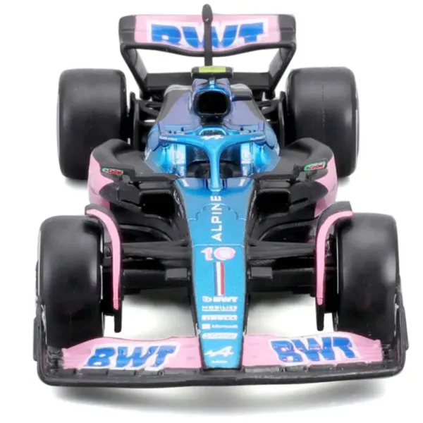 Bburago: Alpine A523 F1 състезателен автомобил метален автомобилен модел 1/43 изображение 3