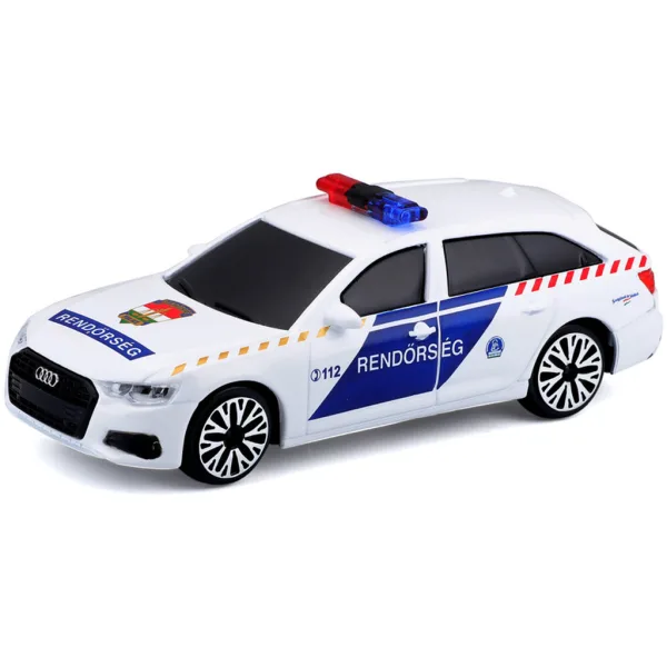 Bburago: Audi A6 свиреща българска полицейска кола 1/43 изображение 2